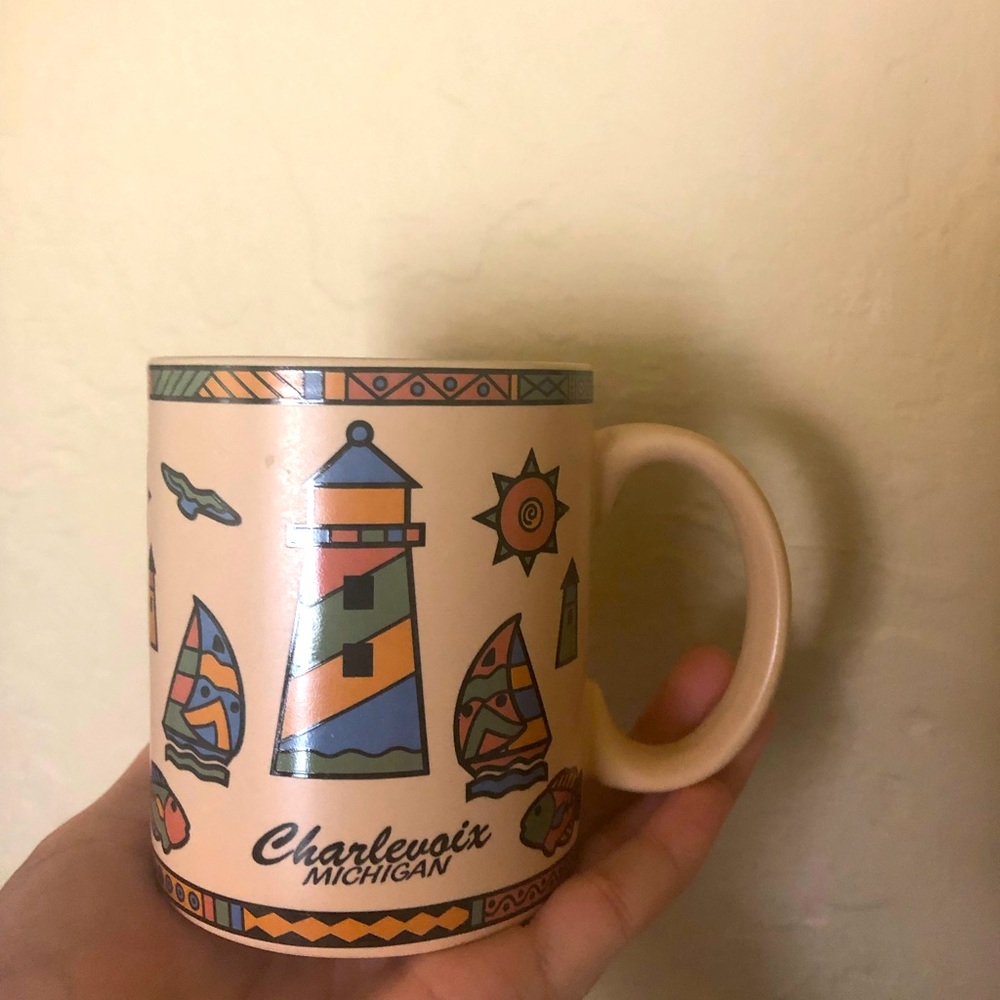 Charlevoix Michigan Tourist Mug